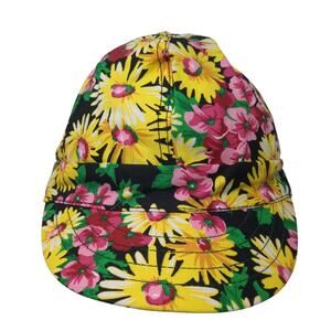 Kromer Cadet Army Cap Multicolor Size 7 3/8 Lightweight Floral Print